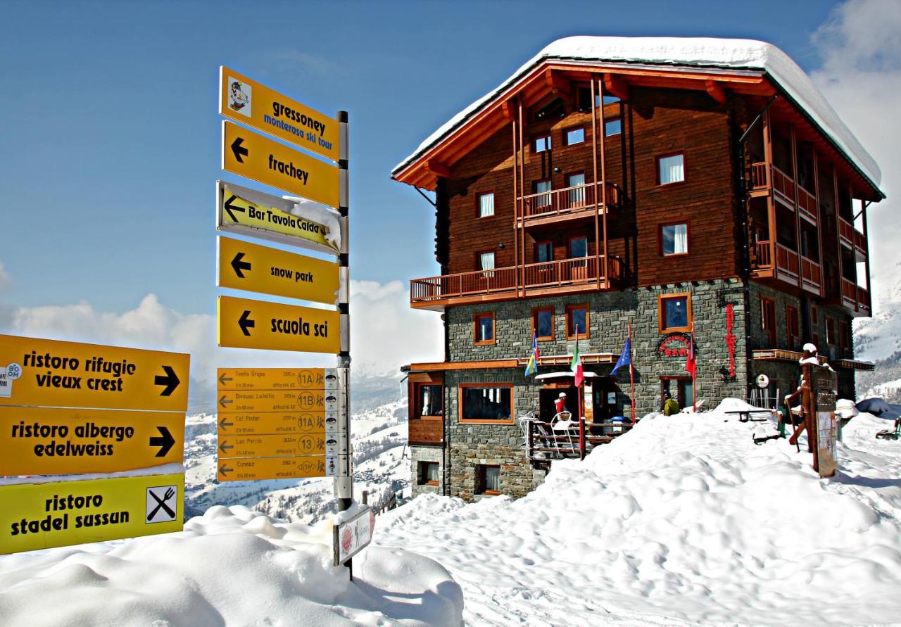 Maison Fosson Aparthotel Champoluc Bagian luar foto